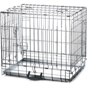 INTER-ZOO Pet Products Клетка за куче DOG 2 ZINC - 61, 5 x 44, 5 x 54 см