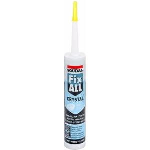 Soudal Универсално лепило - уплътнител SOUDAL, FIX ALL Crystal, 290 ml (SDL 089549)