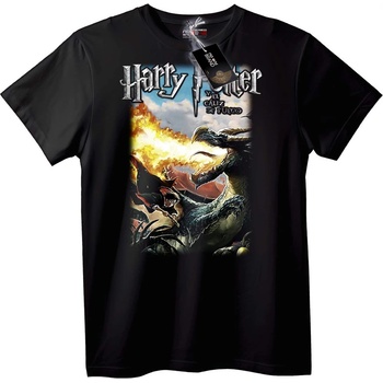 NOONEBRAND Тениска Harry Potter Огненият бокал - 7XL, White