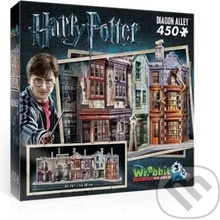 Wrebbit 3D puzzle Harry Potter Příčná ulice 450 ks