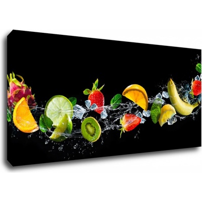 Impresi Obraz Ovoce ve vodě - 90 x 40 cm