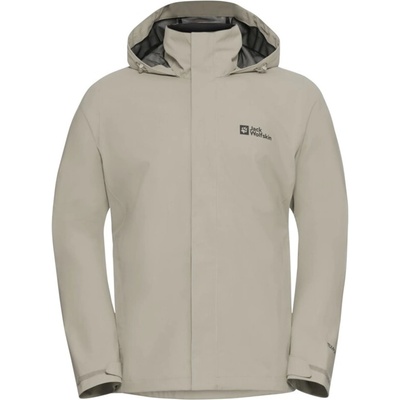 Jack Wolfskin Непромокаемо яке Jack Wolfskin Men's Trailtime Breathable Waterproof Jacket - Linen