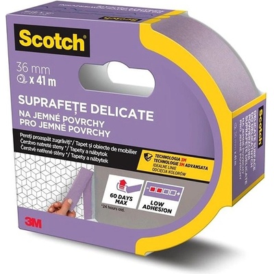 3M Scotch Univerzálna maskovacia páska na jemné povrchy 36 mm × 41 m 2080