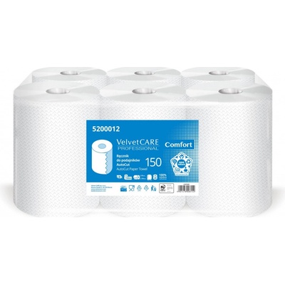 Velvet CARE Professional, 2 vrstvy, 6 x 150 m