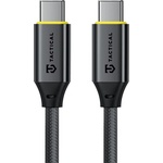 Tactical FAST ROPE ARAMID 2.0 кабел за данни Type-C - Type-C, 100 см, ЧЕРЕН 57983127950 (57983127950)