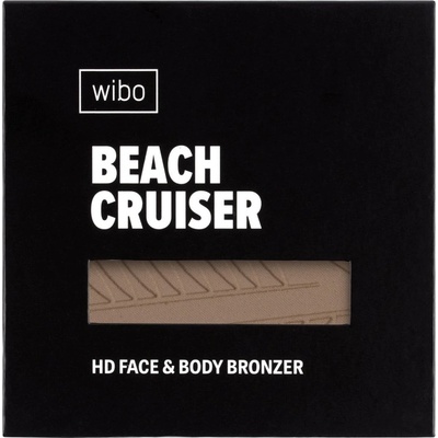 Wibo, Beach Cruiser HD Body & Face Bronzer parfumovaný bronzer na tvár a telo 02 Cafe Creme 22 g