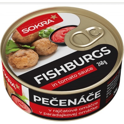 Sokra Pečenáče v rajčatové omáčce 240 g