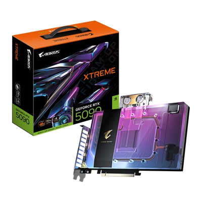 GIGABYTE GeForce RTX 5090 AORUS XTREME WATERFORCE WB 32GB GDDR7 512bit (GV-N5090AORUSX WB-32GD)