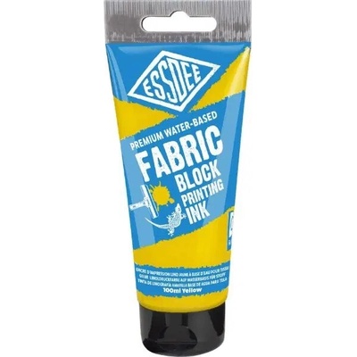 Barva na linoryt textilní 100 ml žlutá