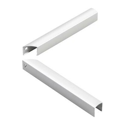 GEZE OL90N/OL95 rohový kryt 140 x 140 mm alu stř.eloxovaný