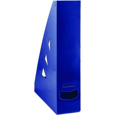 Office Products stojan na časopisy A4 70 mm tmavě modrý – Zboží Dáma