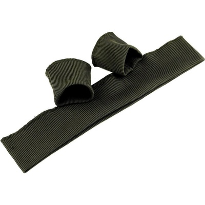 Elastické náplety šíře 7 cm sada (2x rukáv, 1x pás) - (013) hnědoolivová