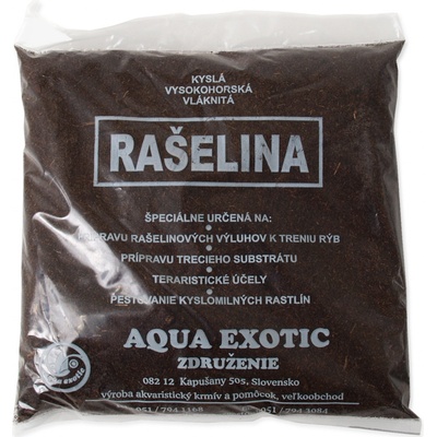 Aqua Exotic rašelina vláknitá náplň 150 g