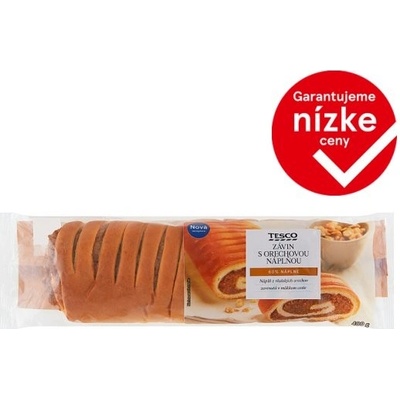 Tesco Závin s orechovou náplňou 400 g