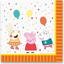 Javoli servítky Prasiatko Peppa 33x33cm 16ks