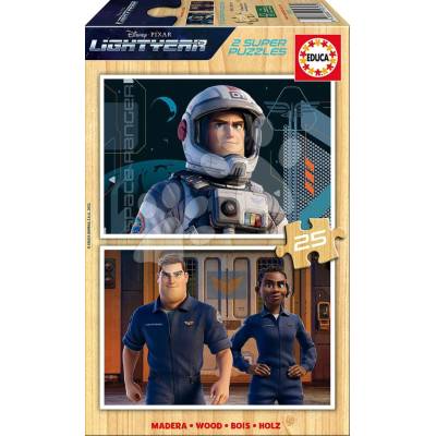 Educa Drevené Lightyear Disney 2x25 dielov