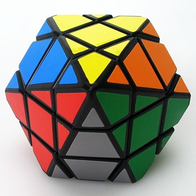 Hlavolam Diansheng 6 Corner Only Black