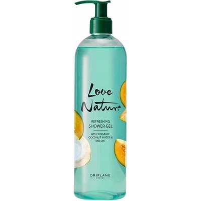 Oriflame sprchový gél Love Nature s kokosovou vodou a melónom 500 ml