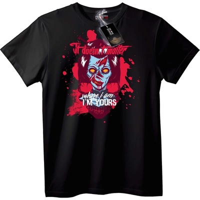 NOONEBRAND Тениска Зомби Любов - 2XL, Black