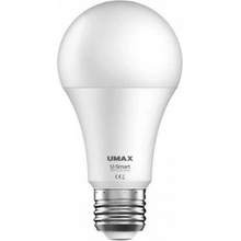 UB903 LED žárovka Umax U-Smart, 800 lm, 8 W, Wi-Fi, RGB, E27, bílá