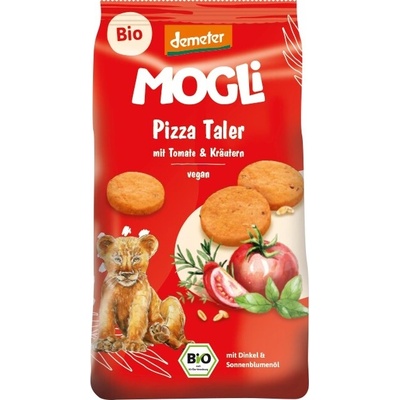 MOGLi bio pizza krekry s paradajkami a bylinkami 125 g