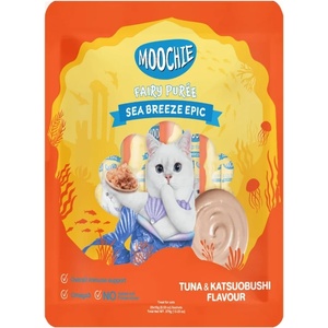 Moochie Fairy Puree Tuna & Katsuobushi 25×15 г - деликатес за котки