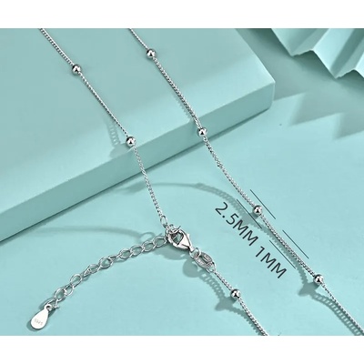 Majya Stříbrný řetízek 10536