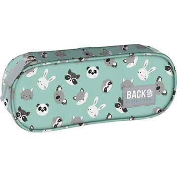 BackUP Овален ученически несесер BackUp A - Animalistic (92826)