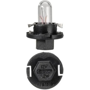 ZOLLEX Фасунга с крушка BULB BAX - 12V 1.2 W BX8.5d (black)