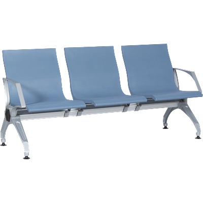 Bittel Посетителска пейка с 3 места Carmen CR-1034-4 - синя (3580604)