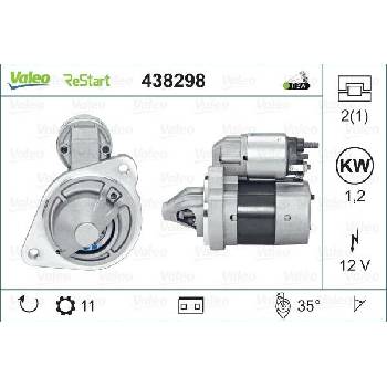 VALEO Startér 438298