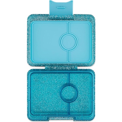 Yumbox Krabička na desiatu Snack Aqua Glitter