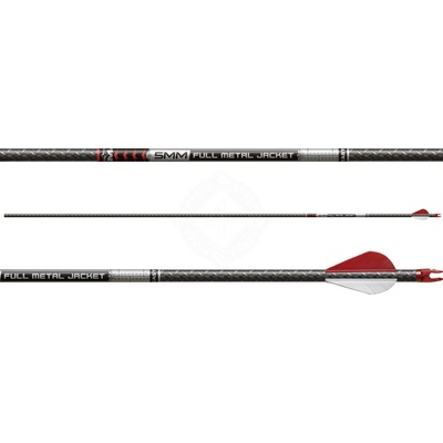 Easton Sada 6ks šípů Easton FMJ 5mm Full Metal Jacket 31-33"