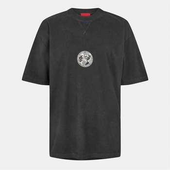 Hugo Тениска Hugo Men's Dwresto Cotton T-Shirt - Black 001