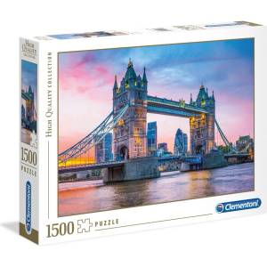 Clementoni Пъзел 1500 части Tower Bridge Sunset Клементони Clementoni 31816