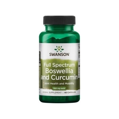 Swanson Full Spectrum Boswellia s Curcuminem 60 kapslí