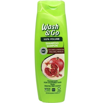 Image 1 of Wash&Go шампоан за коса, Нар, 360мл