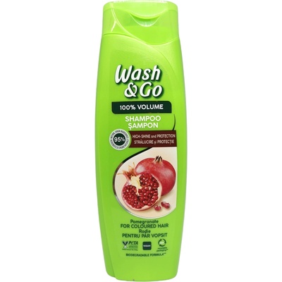 Wash&Go шампоан за коса, Нар, 360мл