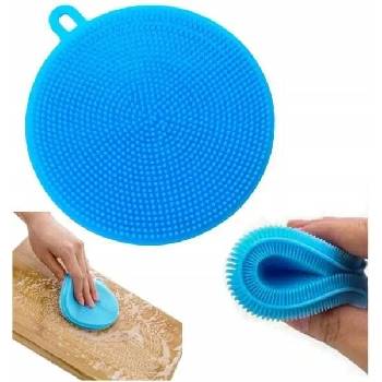 Verk 07078 Silikónová hubka na umývanie riadu color