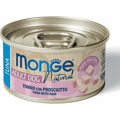 Monge Dog Natural Tuna with ham 95 g