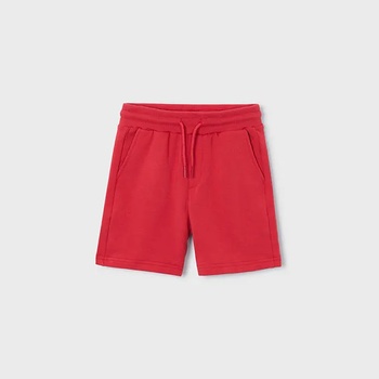 Mayoral Къси панталони мек плат basic в доматен цвят за мини момче Mayoral