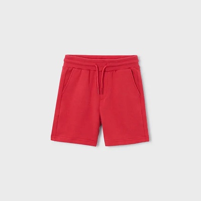 Mayoral Къси панталони мек плат basic в доматен цвят за мини момче Mayoral