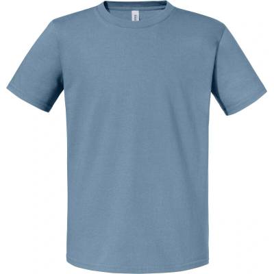 JERZEES 470Y ECO PREMIUM / Dětské tričko z bio bavlny mineral blue