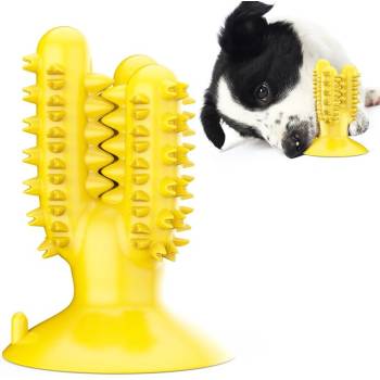 Pet Interest Четка за зъби с форма на кактус PET INTEREST Cactus-Shaped Dog Toothbrush (41273)