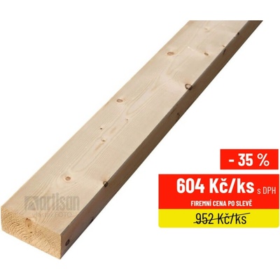KVH hranoly NSi Smrk, délka 5000 - 60x120x5000 – Zboží Mobilmania