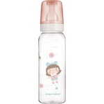 Canpol babies Стъклено шише Canpol - Кукли, 240 ml, розово (42/201c) - baby