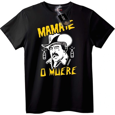 NOONEBRAND Тениска Mamate O Muere - XL, White
