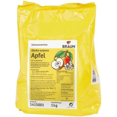 Braun Alaska Přírodní ztužovač šlehačky jablko 1 kg