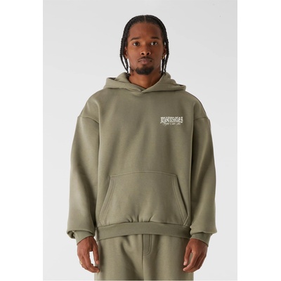 Urban Classics Суичър MJG Heavy Oversized Hoody - Knockout Kings paleolive XXLUB-MJG12070-18328 - Бял, размер S