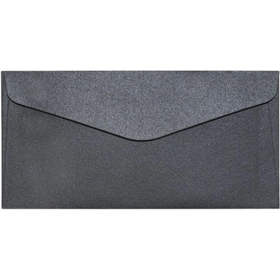 Galeria Papieru DL obálky 10 ks (150 g/m2) perleťové černé